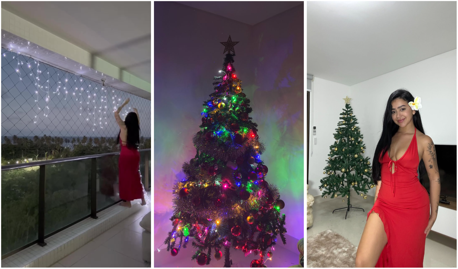 A Non Stop acompanha Beca Barreto enquanto ela mostra os detalhes da decoração de Natal de seu novo lar.