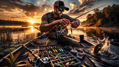 A pescaria com iscas artificiais exige técnica e escolha adequada do equipamento, afirma Joel Alves.