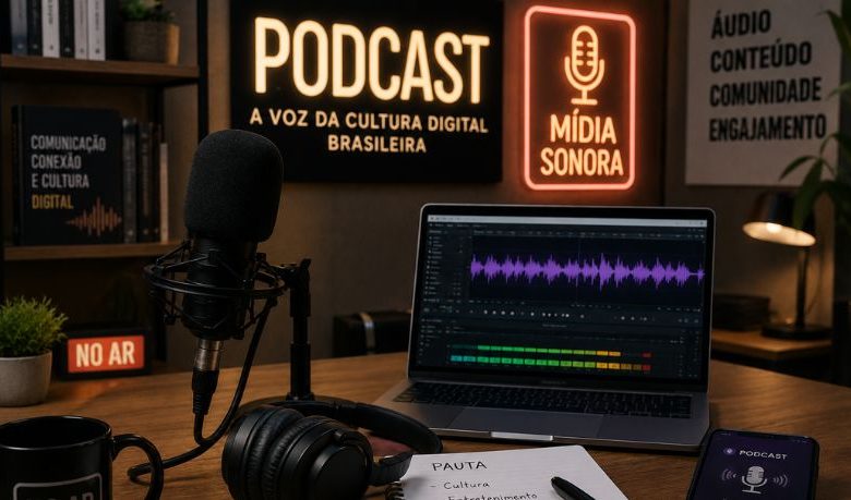O Fenômeno dos Podcasts e a Consolidação da Mídia Sonora na Cultura Digital Brasileira